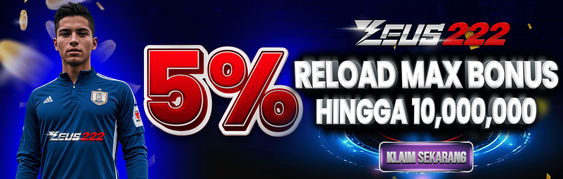 PROMO RELOAD SPORTSBOOK 5%