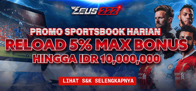 PROMO RELOAD SPORTSBOOK 5%
